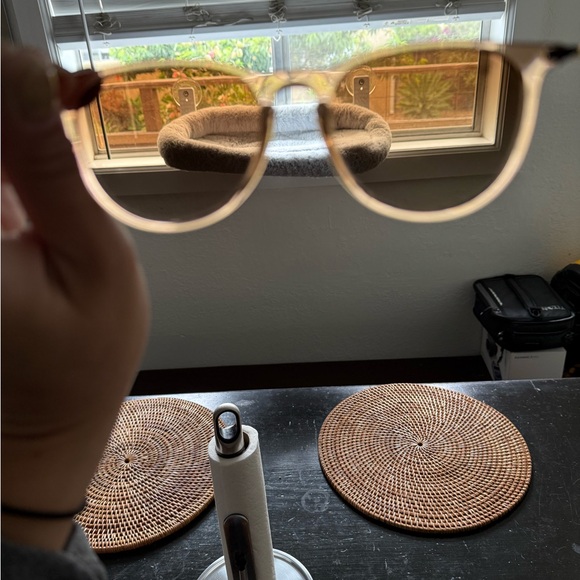 Ray-Ban Rose color Erika Sunglasses main image 4